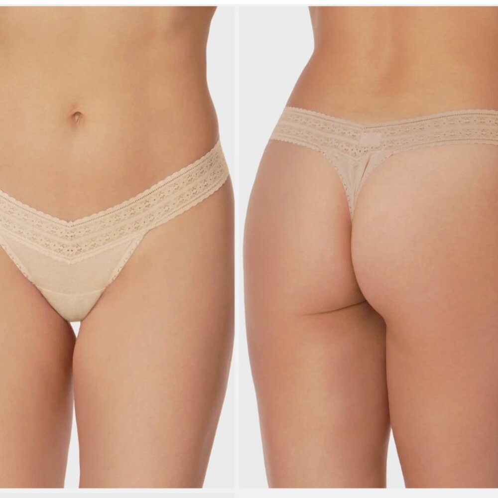 NEW $24 Hanky Panky Dream Ease Low Rise Thong One Size